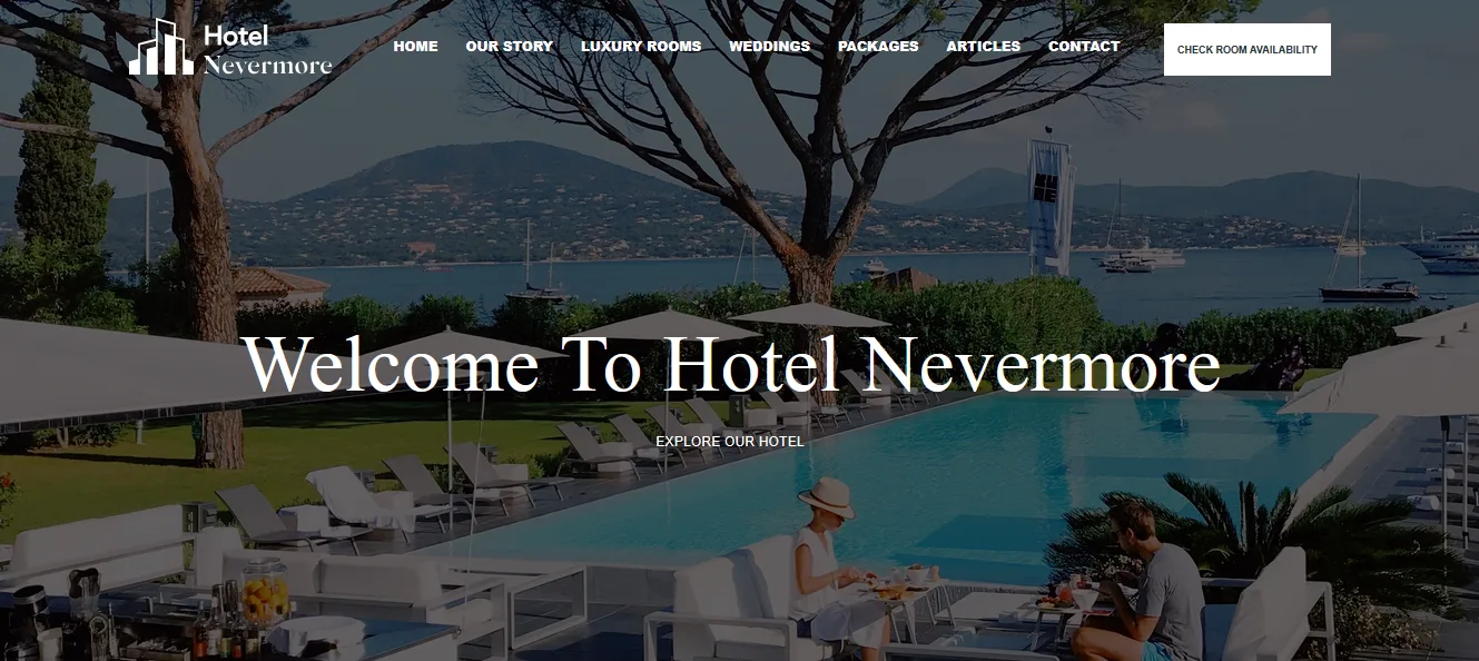 hotel theme luxury