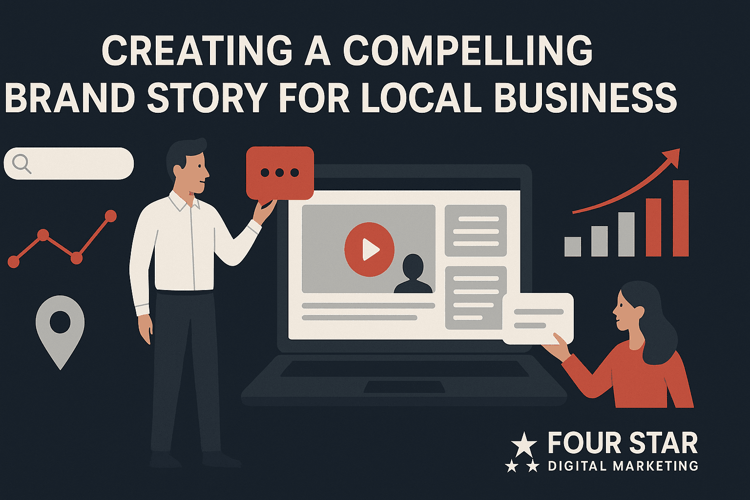 Creating a compelling brand story for your local business