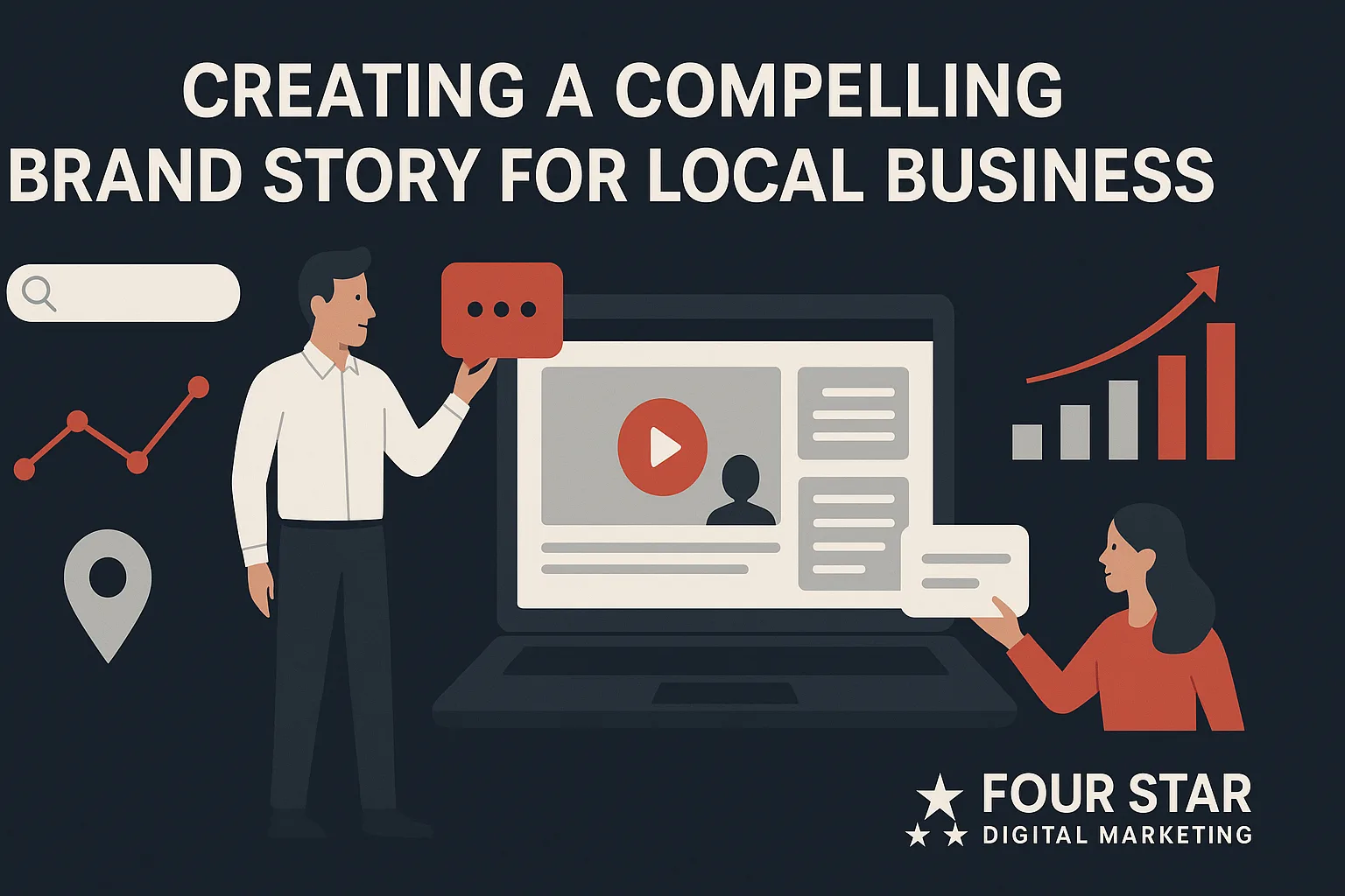 Creating a compelling brand story for your local business