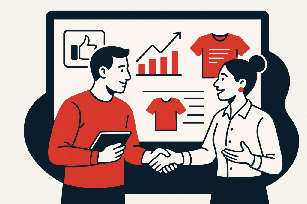 Developing effective influencer partnerships illustration for The role of influencer marketing in local business
